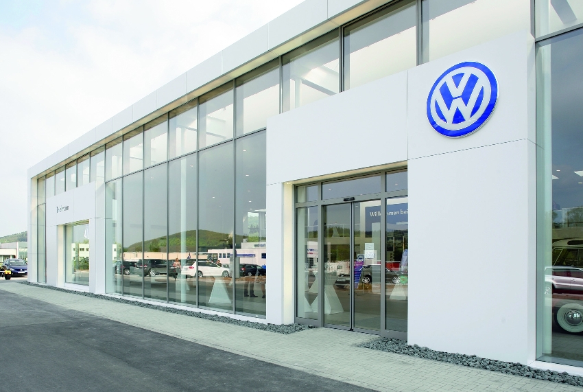 Erstes Volkswagen-Autohaus nach neuem Konzept