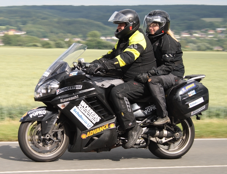 Marathonfahrt mit Kawasaki 1400 GTR wissenschaftlich ausgewertet