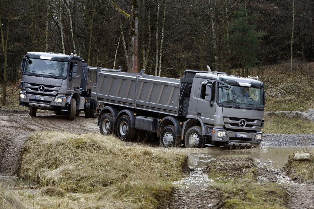 Mercedes-Benz mit Bauversion des Actros