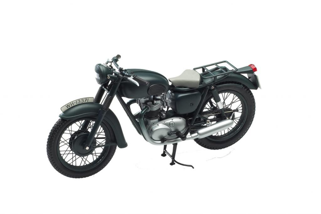 Motorräder in Miniatur von Triumph 
