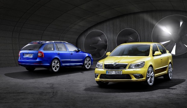 Neues Gesicht für Škoda Octavia RS und Octavia Scout