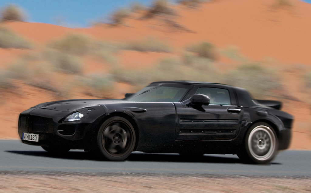 New York 2009: AMG lüftet noch ein bisschen den Schleier über dem SLS