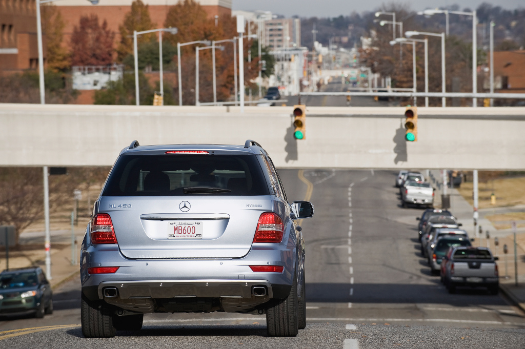 New York 2009: Mit dem Mercedes-Benz ML 450 Hybrid durch Big Appel