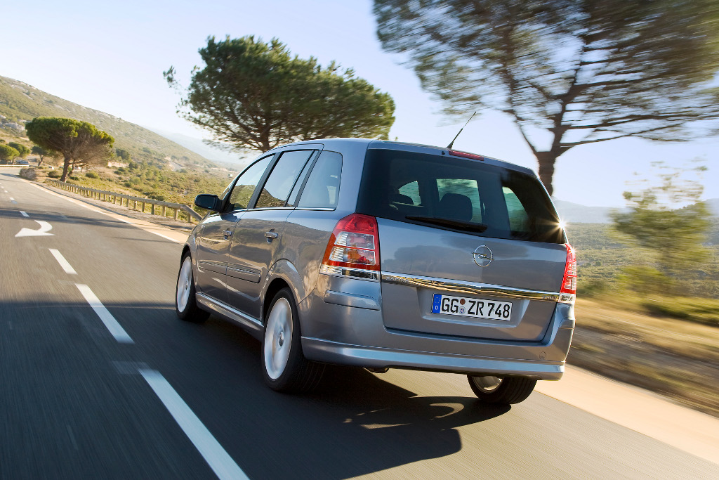 Opel Zafira 1.7 CDTI Ecoflex ist der sauberste siebensitzige Kompaktvan