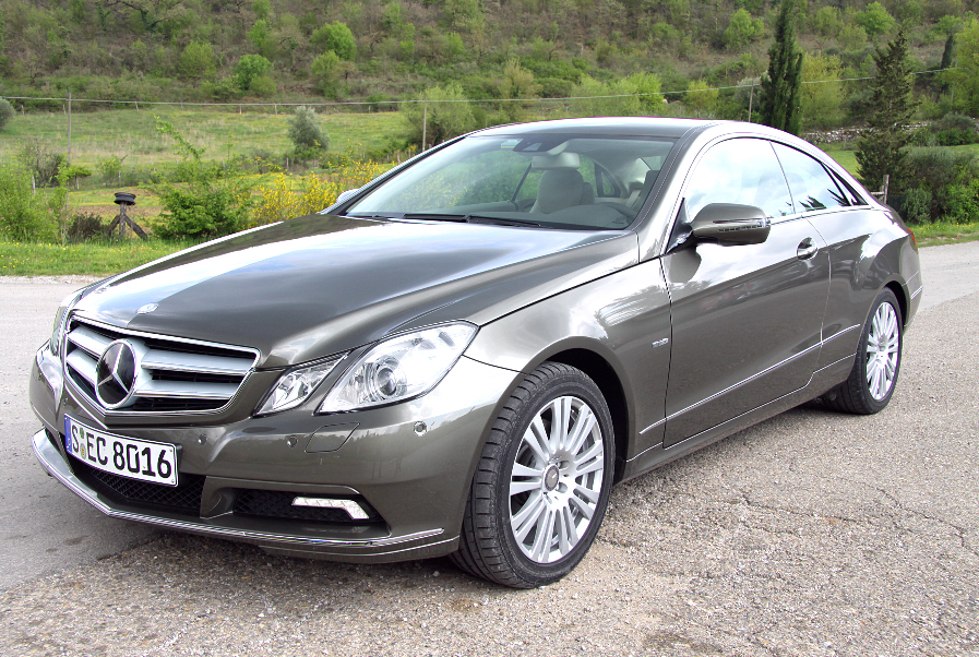 Presse-Präsentation Mercedes-Benz E 250 CGI Blue Efficiency Coupé: Bruder Leichtfuß