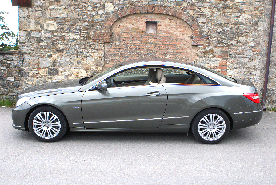 Presse-Präsentation Mercedes-Benz E 250 CGI Blue Efficiency Coupé: Bruder Leichtfuß