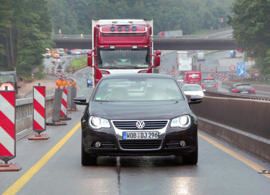 Sechs Prozent der Autobahnen mit Baustellen verstopft 