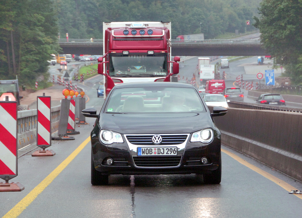 Sechs Prozent der Autobahnen mit Baustellen verstopft 
