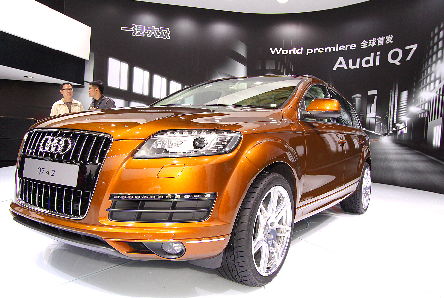 Shanghai 2009: Erster Auftritt der zweiten Generation des Audi Q7