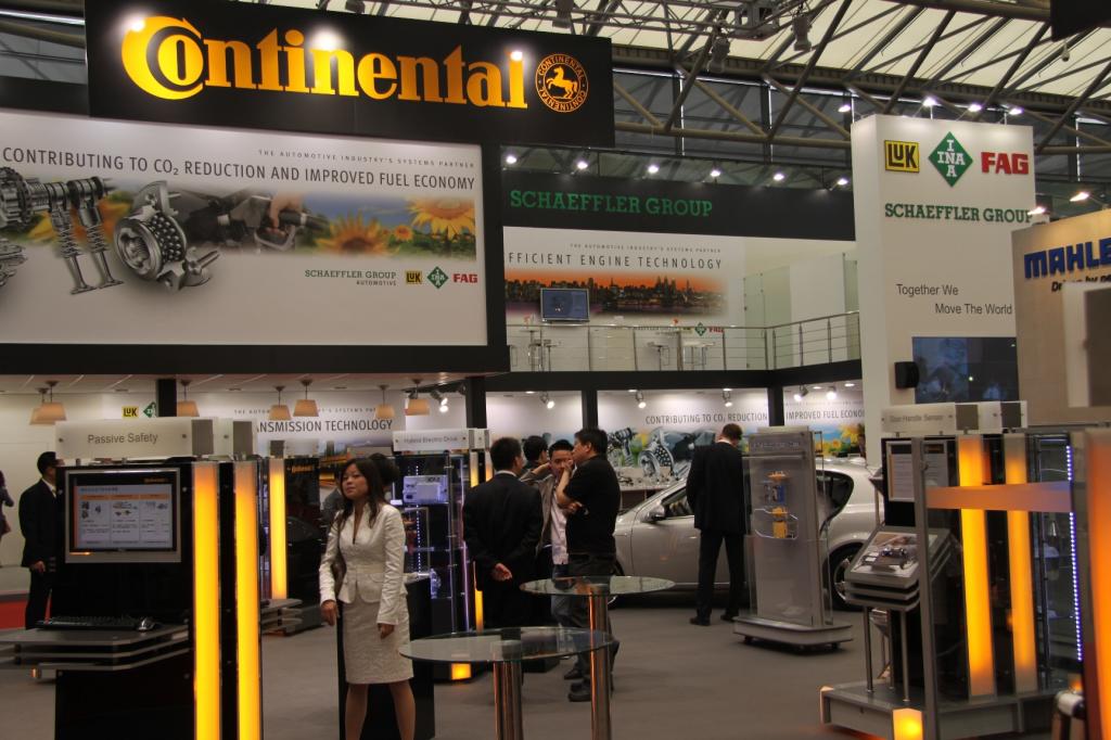 Shanghai 2009: Gemeinschaftsstand von Continental und Schaeffler?