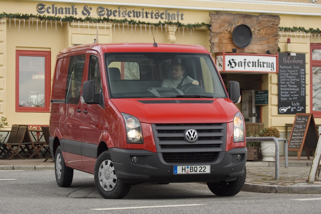 Sparsamer und sauberer: Volkswagen Crafter Blue TDI