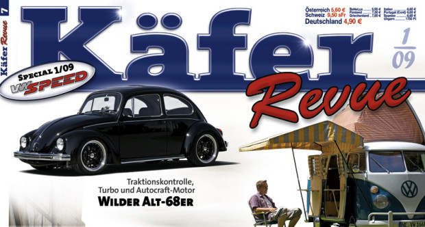 auto.de-Ankündigung: VW-Spezial Käfer-Revue 2009