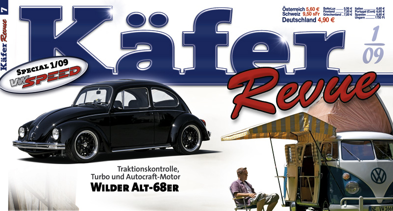 auto.de-Ankündigung: VW-Spezial Käfer-Revue 2009