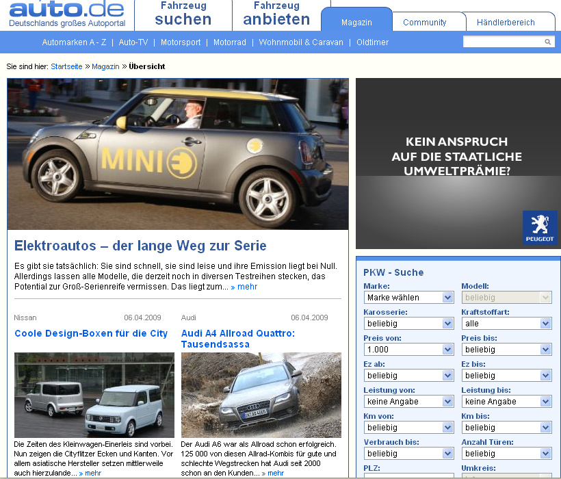 auto.de-Relaunch: Verbesserungen für Händler – Top Infos für Autobegeisterte