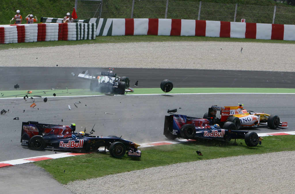 Button siegt vor Barrichello: Vettel von Ferrari aufgehalten