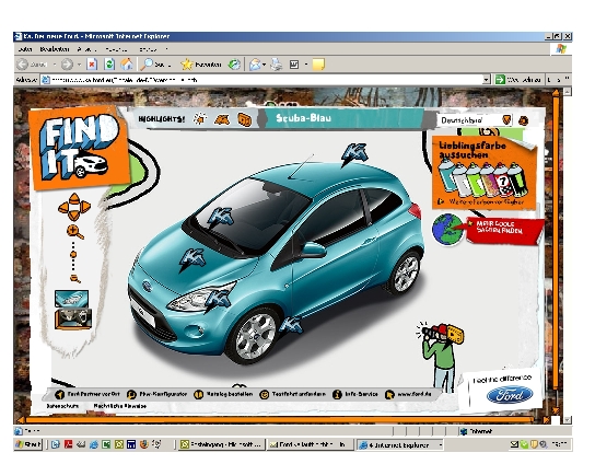 Ford erweitert Ka-Microsite