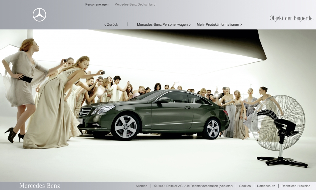 IchschaudirindieAugenSchnheitMercedesBenzWebspecialzumneuenEKlasseCoup