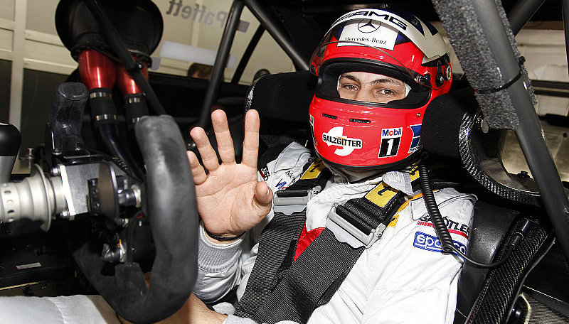 Paffett sah Pole in Reichweite: Ein genüssliches Lächeln