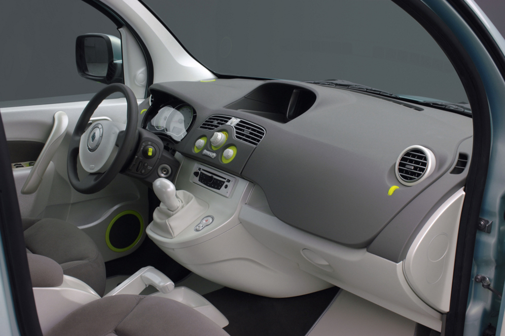 Renault Kangoo be bop Z.E.  - Erstes serienenahes Elektrofahrzeug von Renault