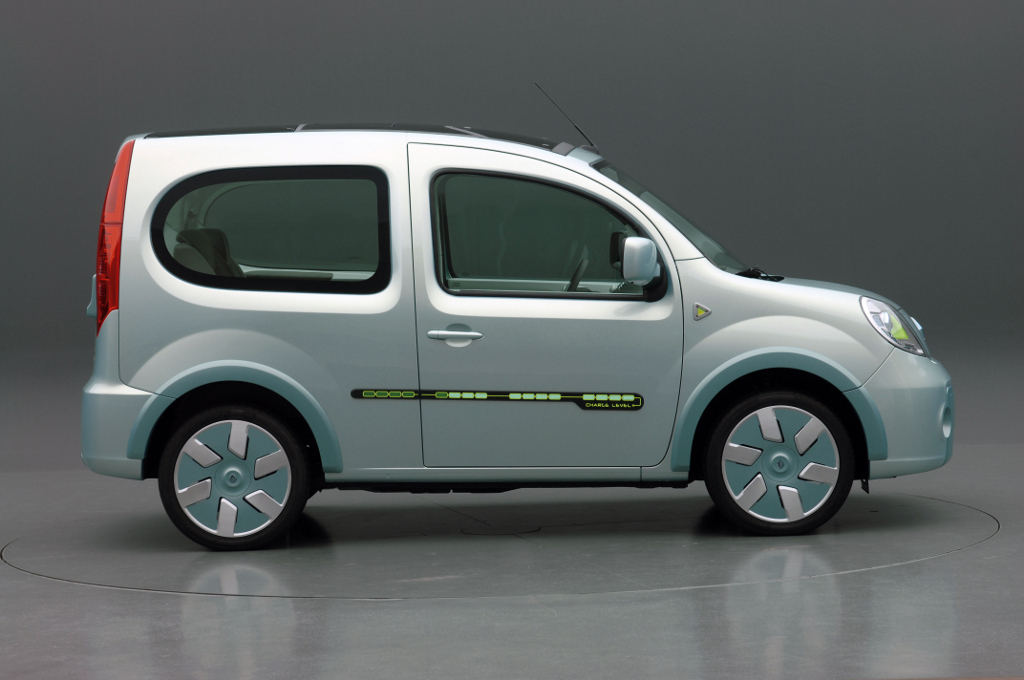 Renault Kangoo be bop Z.E.  - Erstes serienenahes Elektrofahrzeug von Renault