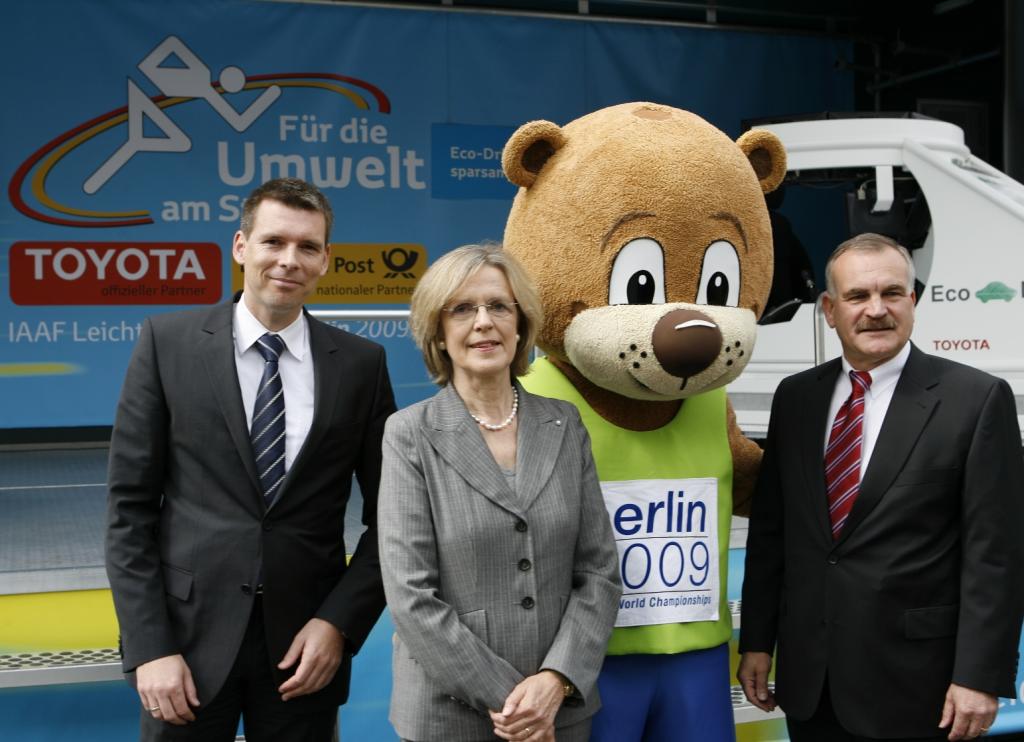 Toyota stimmt sich auf Leichtathletik-WM ein