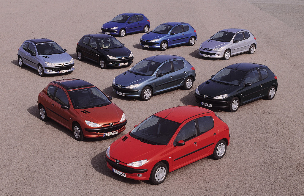 206: 206 ist das bislang erfolgreichste Peugeot-Modell
