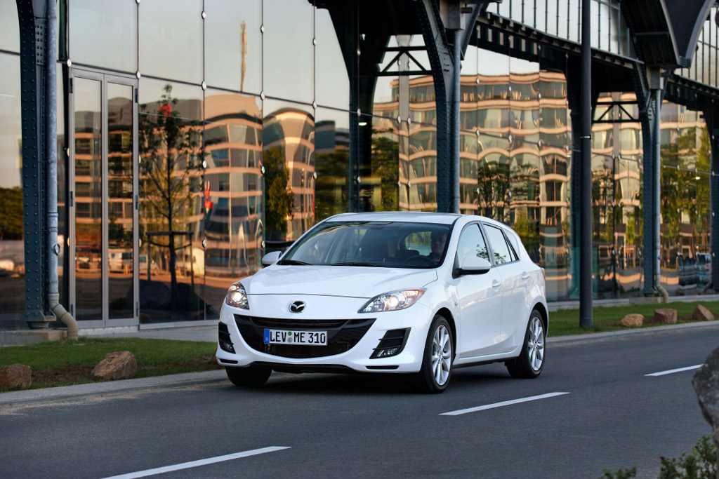 3: Presse-Präsentation Mazda 3 2.0 l MZR DISI i-stop: Fahrspaß mit Sparfaktor