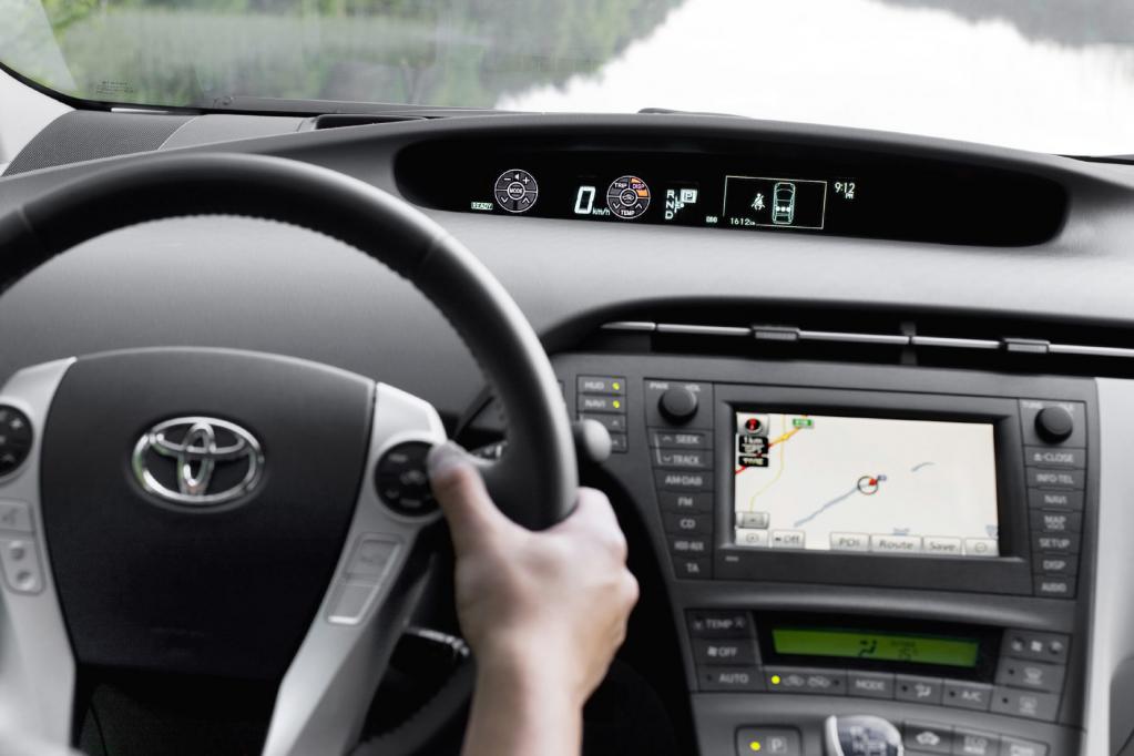Ausstattung: Toyota Prius hilft beim Blick nach vorn 