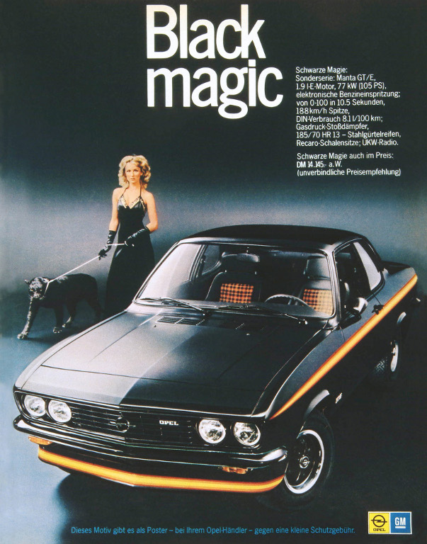 Automarken A - Z: Video - Opel Manta: Werbeclips aus den Jahren 1970-82 