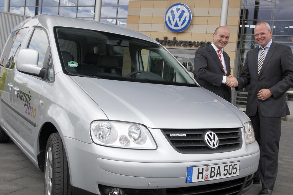 Caddy BlueMotion passt zur Initiative „energie2020“