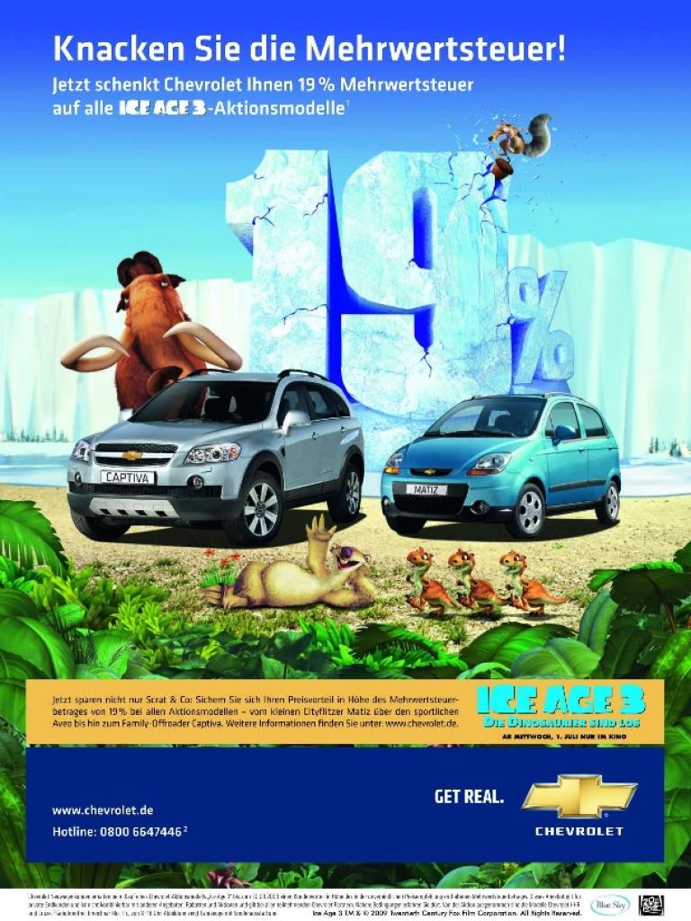 Chevrolet-Käufer können 19 Prozent sparen