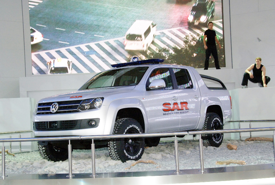 Der Pick-up von Volkswagen heißt Amarok - Bild