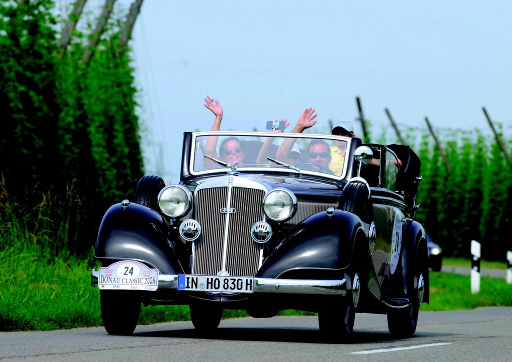 Donau Classic: Oldtimer-Rallye rund um Ingolstadt 