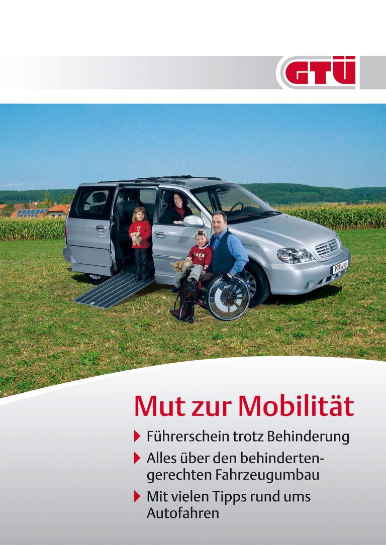 GTÜ-Ratgeber für Behinderte Autofahrer 