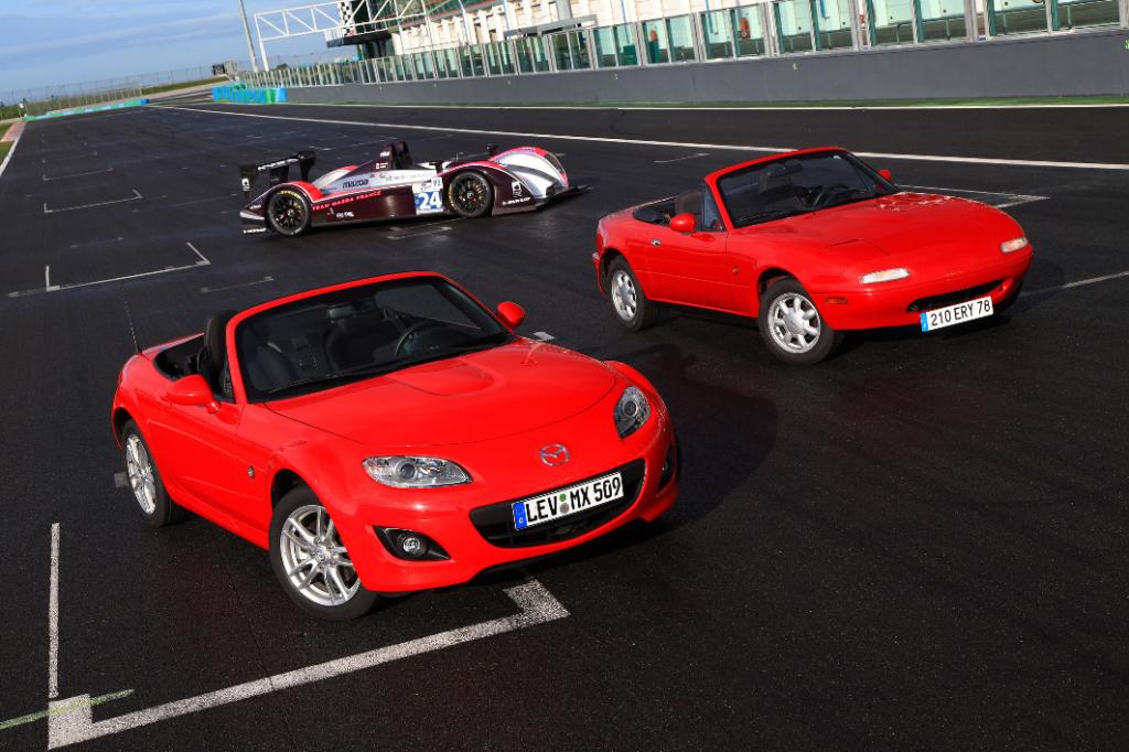 Mazda feiert 20 Jahre MX-5 in Le Mans - Bild