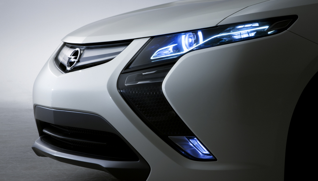 Modellstudien: Opel zeigt seriennahe Ampera-Version in Bochum