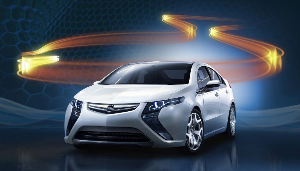 Modellstudien: Opel zeigt seriennahe Ampera-Version in Bochum