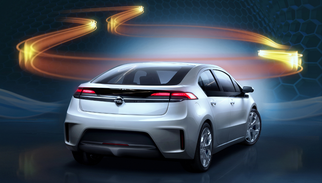 Modellstudien: Opel zeigt seriennahe Ampera-Version in Bochum