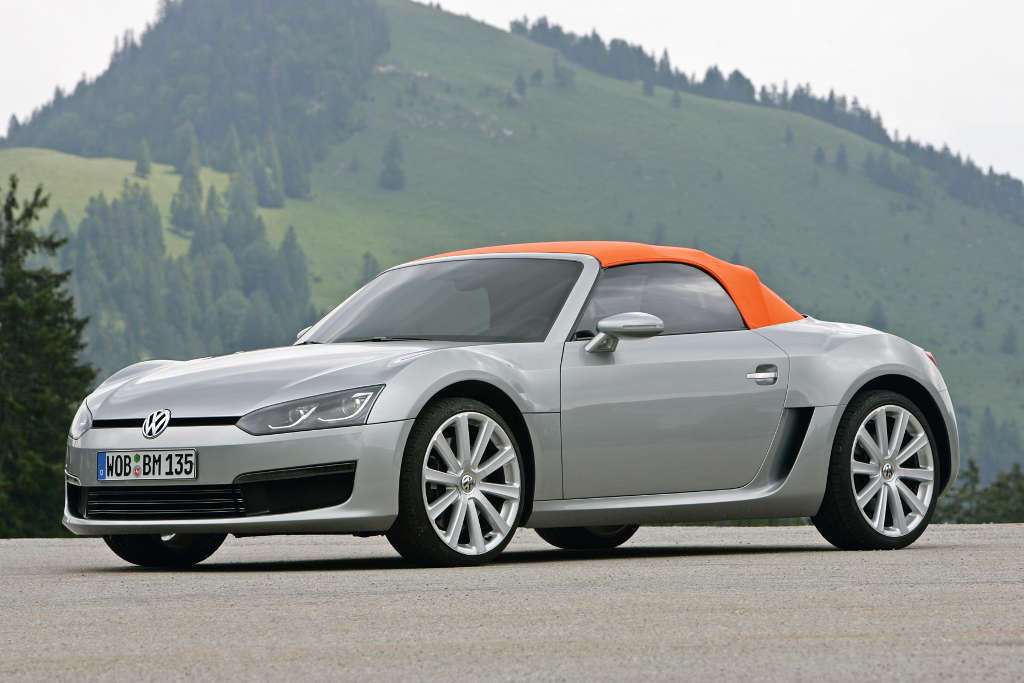 Modellstudien: Volkswagen stellt Roadster Concept Blue-Sport vor