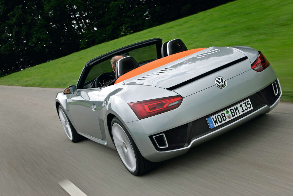 Modellstudien: Volkswagen stellt Roadster Concept Blue-Sport vor