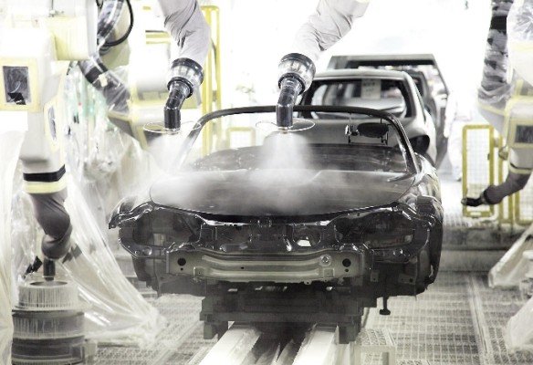 Neue Lackierstraße von Mazda entlastet die Umwelt