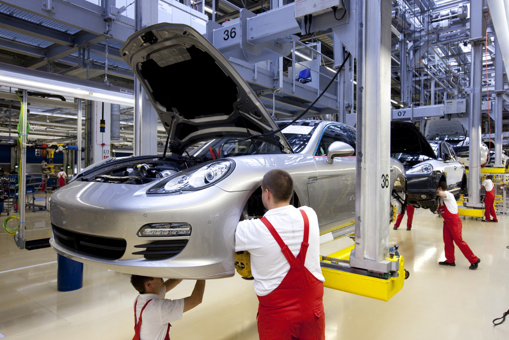 Panamera: Produktionsstart des Porsche Panamera: Made in Germany