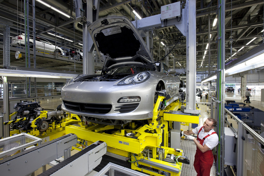 Panamera: Produktionsstart des Porsche Panamera: Made in Germany