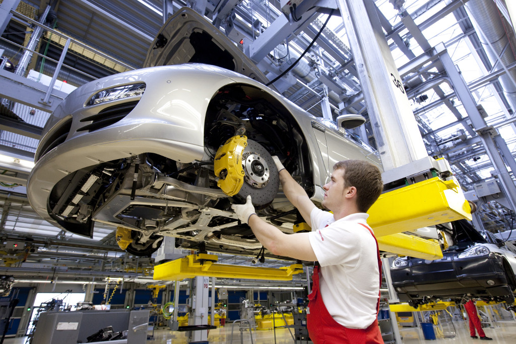 Panamera: Produktionsstart des Porsche Panamera: Made in Germany