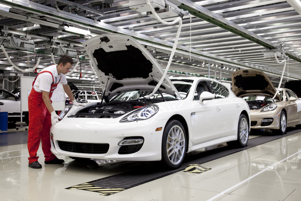 Produktionsstart des Porsche Panamera: Made in Germany - Bild(8)