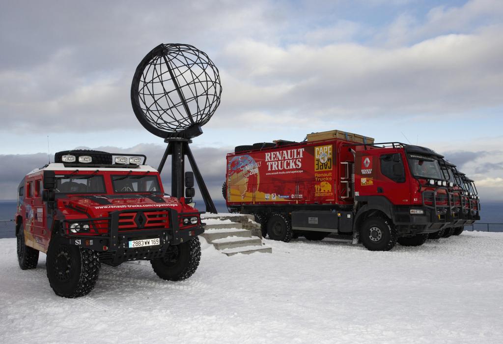 Renault Trucks: Unfall auf der Expeditions-Tour 