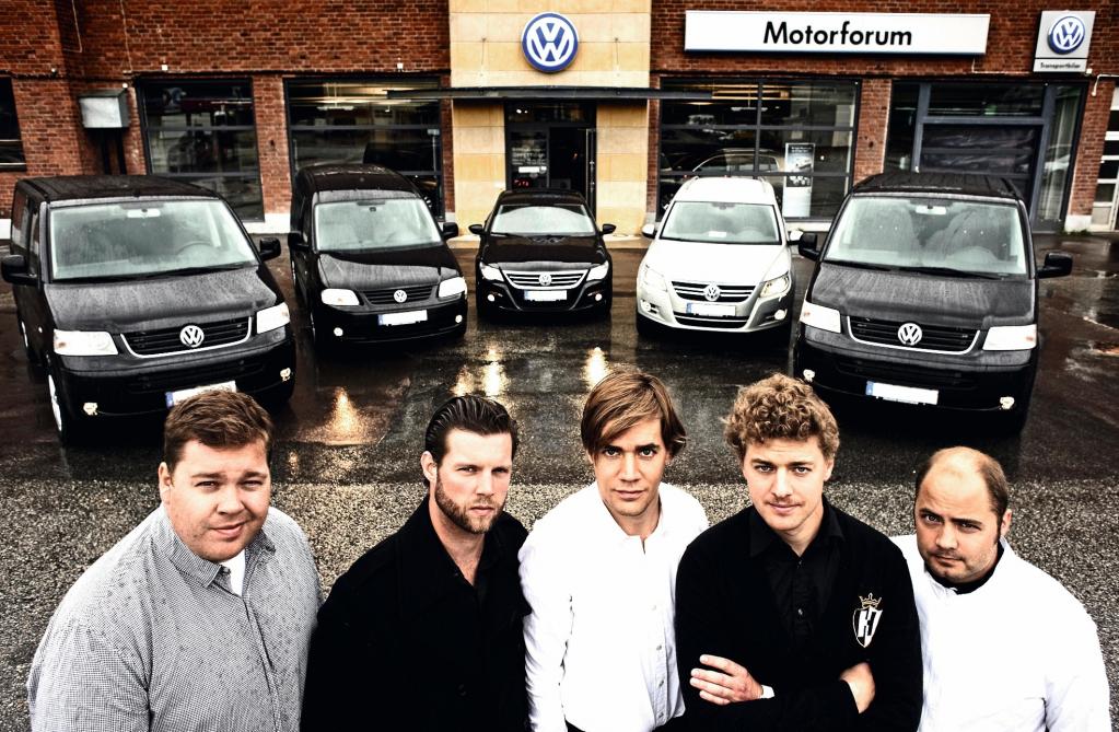 Rockgruppe „The Hives“ fährt Volkswagen