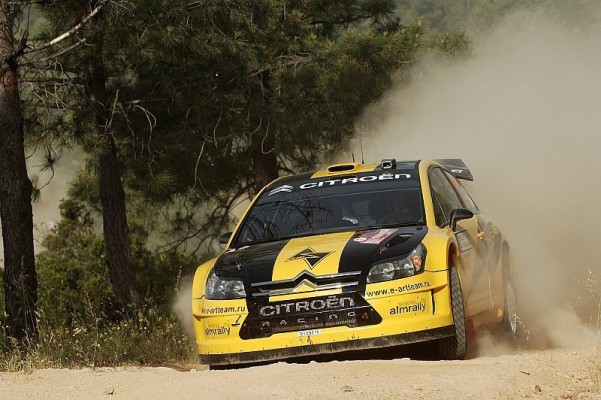Shakedown Rallye Griechenland - Novikov vor Loeb: Novikov und Villagra legen vor