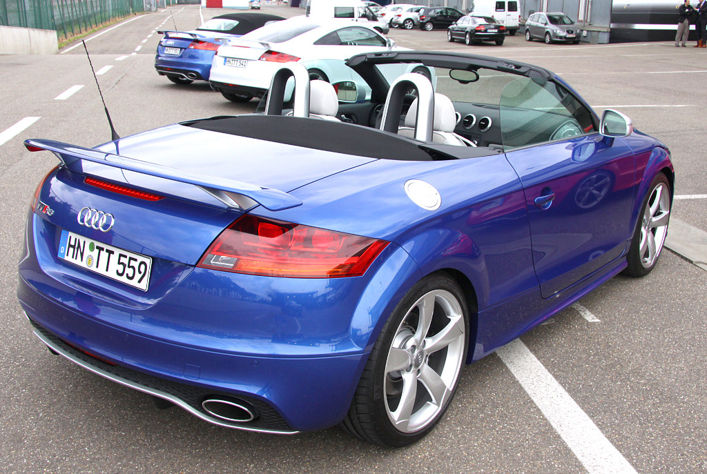 TT: Presse-Präsentation Audi TT RS: Ein Hoch auf die Fünf!