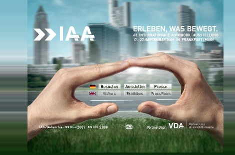 VDA präsentiert das IAA-Plakat 2009